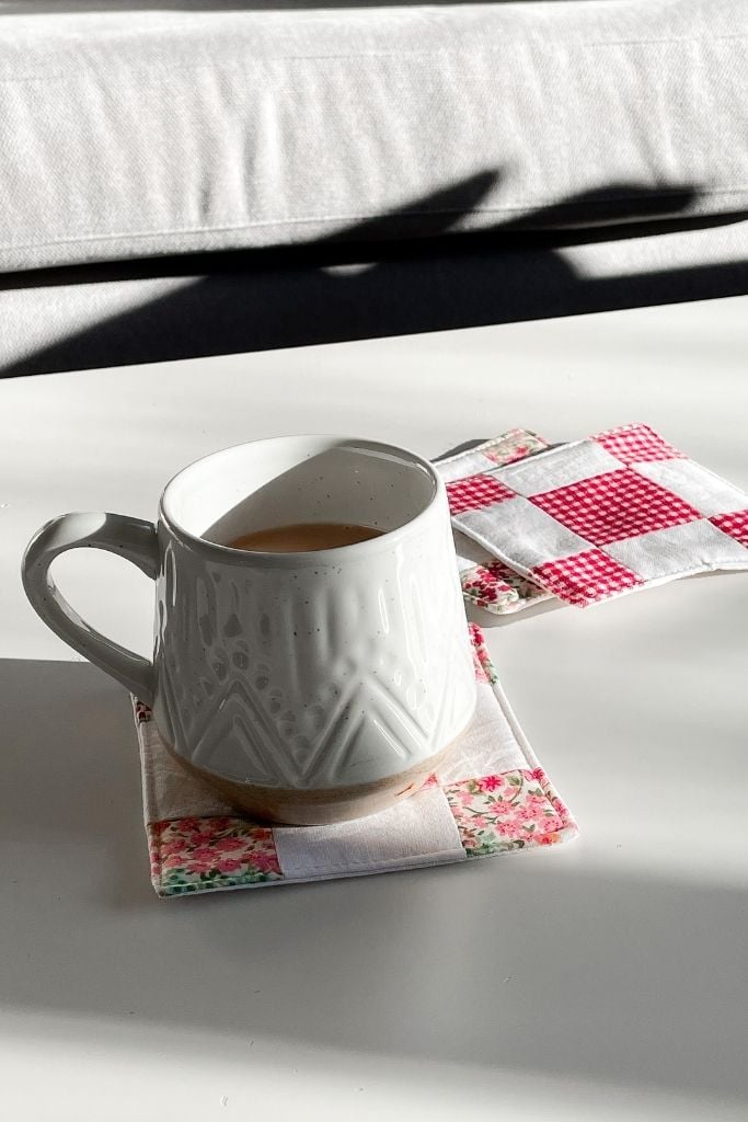 How To Make Coasters From Fabric