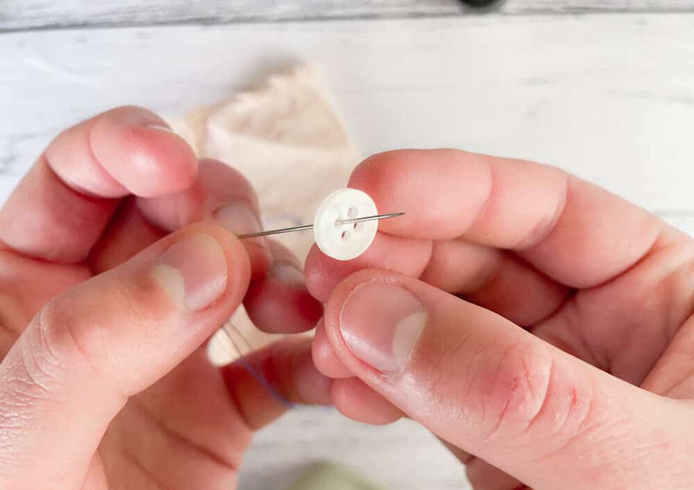 How to Sew a Button 