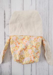 DIY Easter Bunny Fabric Basket - Makyla Creates