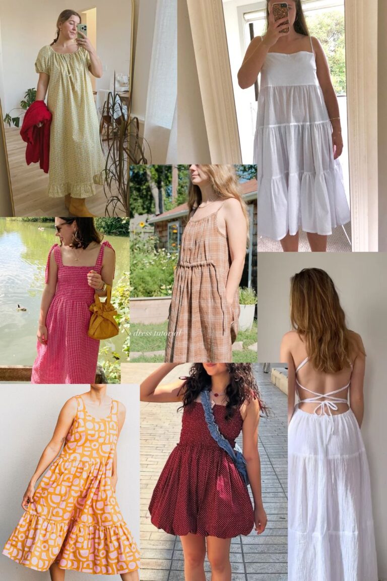 12 Free Dress Sewing Patterns for Women