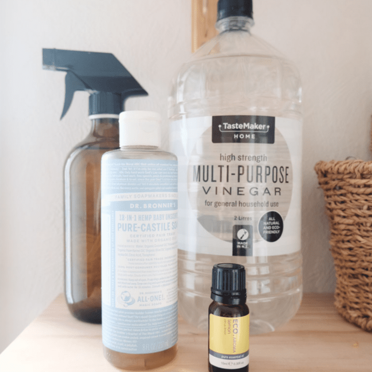 Homemade Window Cleaner with Vinegar