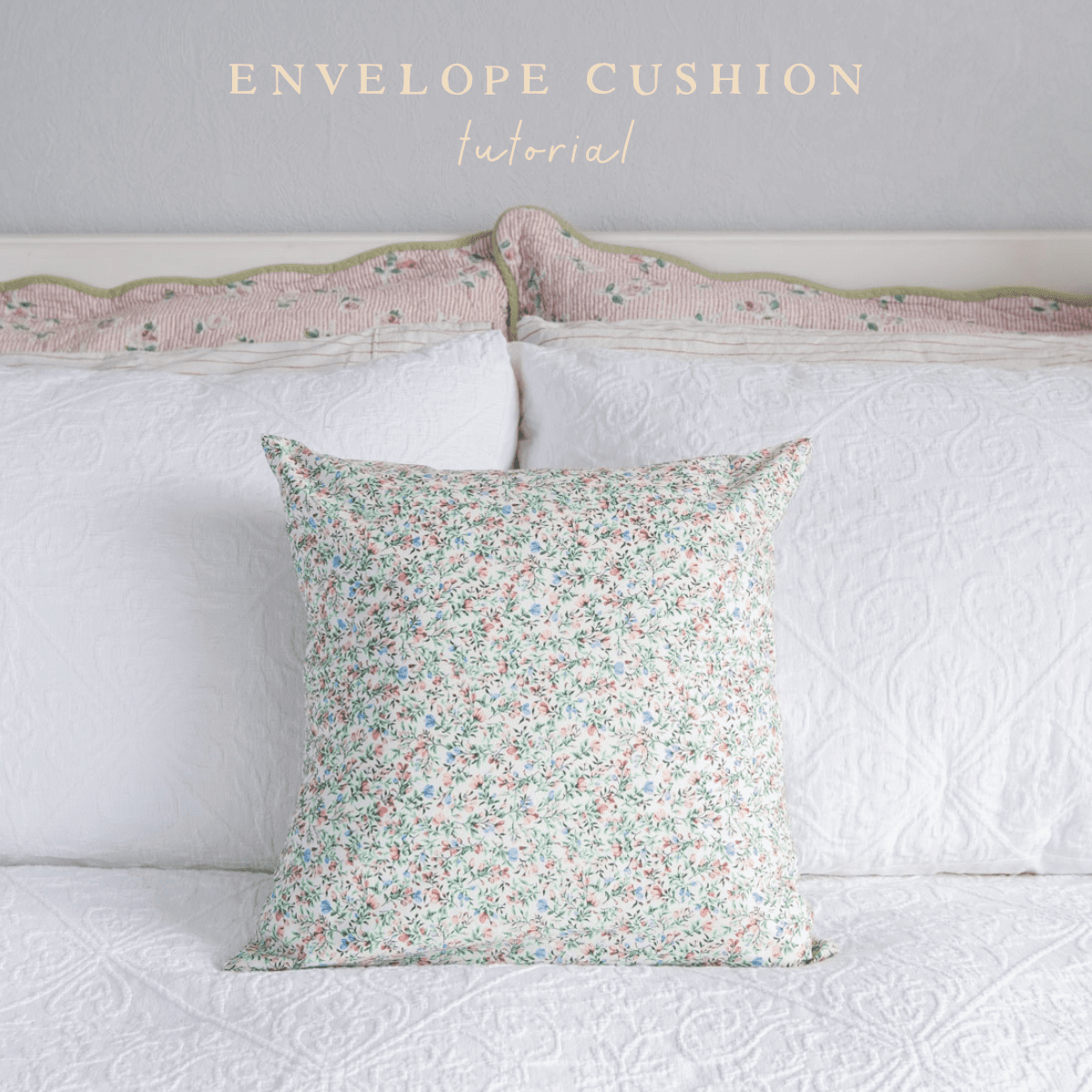 How to Make Cushion Covers – 10 Minute Envelope Cushions