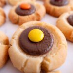 condensed milk cookies baked with m&ms added