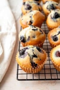 Old Fashioned Blueberry Muffins