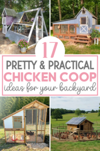 17 Chicken Coop Ideas for Backyard Hens - Makyla Creates