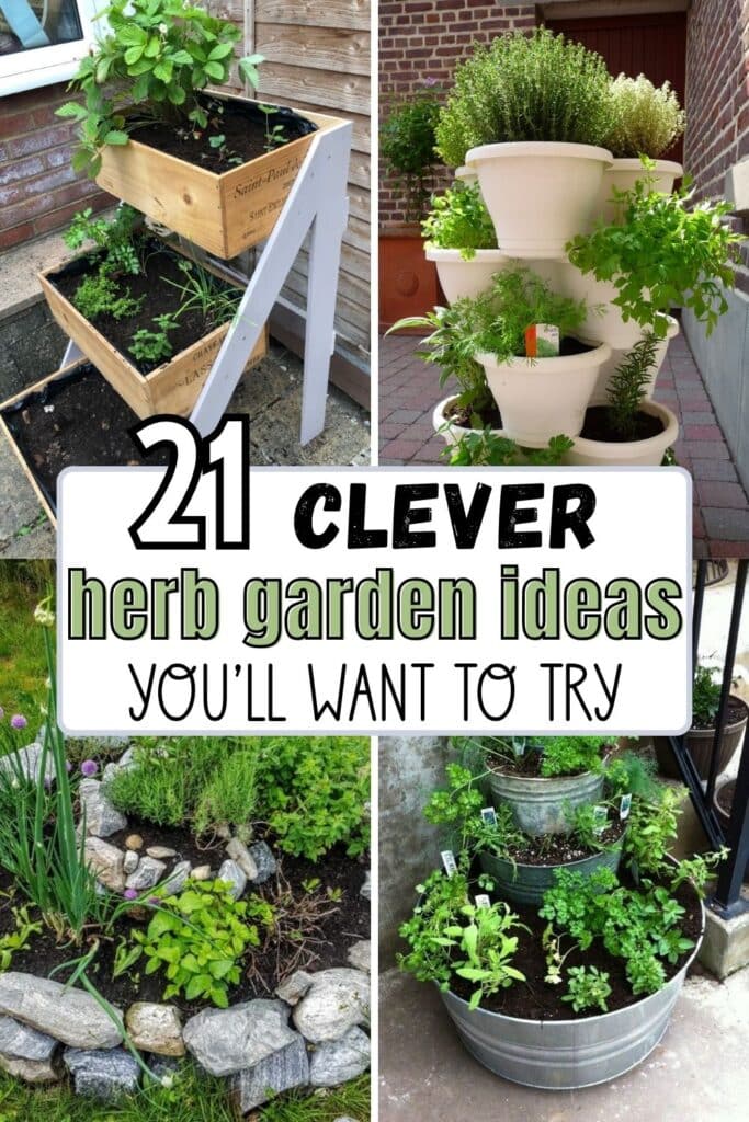 21 Herb Garden Ideas That Make Growing Your Own Herbs Easy - Makyla Creates
