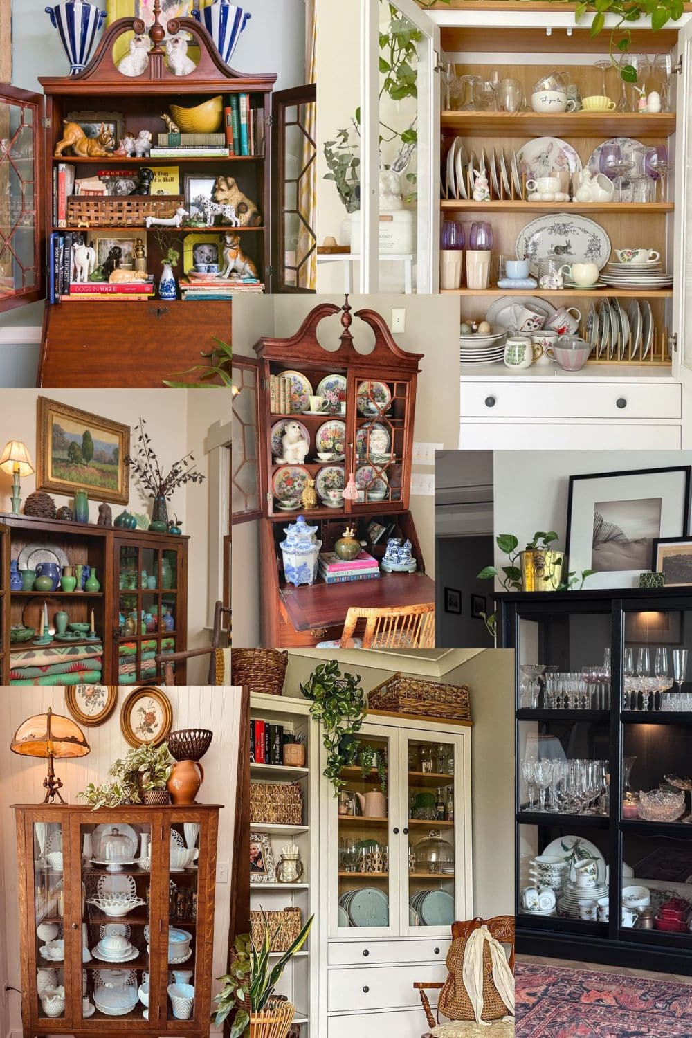23 Stunning China Cabinet Display Ideas You Will Love - Makyla Creates