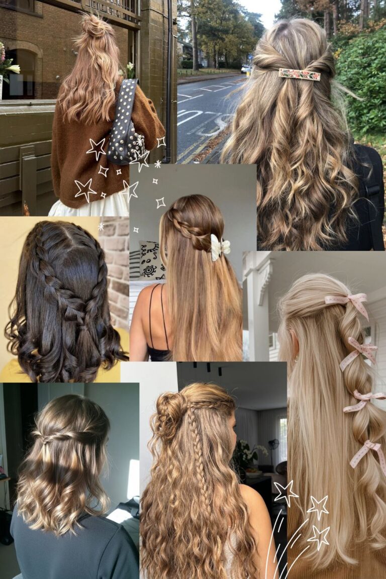 20 Cute and Easy Half Up Half Down Hairstyles