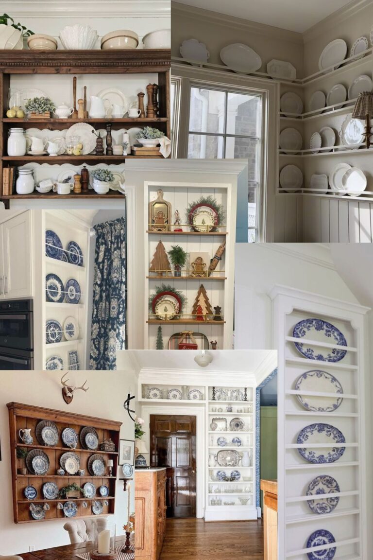 18 Plate Rack Wall Ideas That Turn Everyday Dishes Into Decor