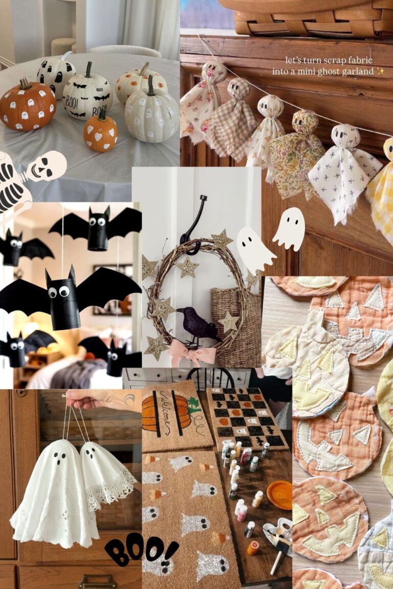 19 Cute DIY Halloween Decorations That Are Easy to Make